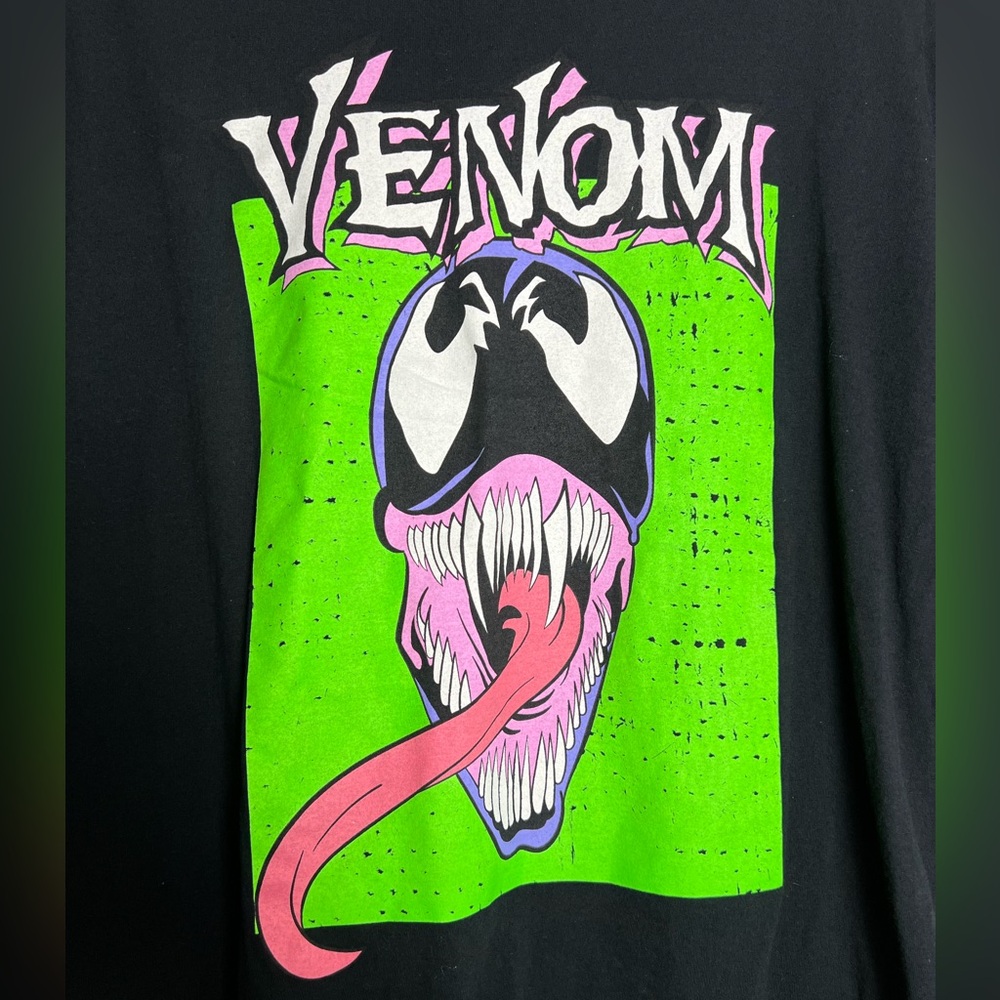 Marvel Venom Black Men’s Tee Shirt